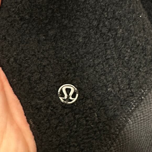 LULULEMON Stand Out Sherpa Jacket Black Sz 6 $148 {3C3} - Picture 6 of 7